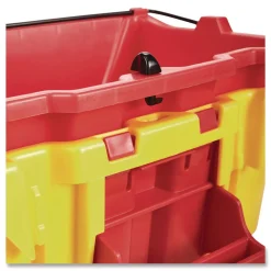 Outlet WaveBrake 2.0 18 Quart Plastic Dirty Water Bucket - Red Cleaning & Janitorial Supplies