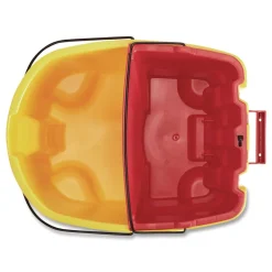 Outlet WaveBrake 2.0 18 Quart Plastic Dirty Water Bucket - Red Cleaning & Janitorial Supplies