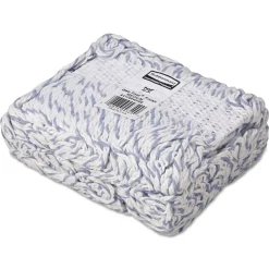 Outlet Web Foot Cotton/Synthetic Medium Finish Mop Head with 1 in. White Headband - White (6/Carton) Cleaning & Janitorial Supplies