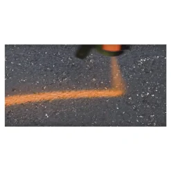 Hot 17 oz. Aerosol Can Industrial Choice M1800 System Water-Based Precision Line Marking Paint - Flat APWA Caution Blue (12/Carton) Arts & Crafts Supplies