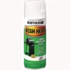 High Heat Enamel Spray Paint, Flat White, 12 oz Aerosol Can, 6/Carton Arts & Crafts Supplies