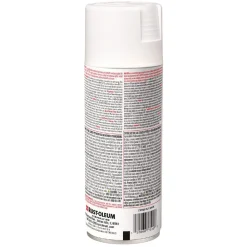 High Heat Enamel Spray Paint, Flat White, 12 oz Aerosol Can, 6/Carton Arts & Crafts Supplies