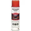 New Industrial Choice 20 oz. Aerosol Can Precision Line Marking Paint - Flat/Matte Orange (12/Carton) Arts & Crafts Supplies