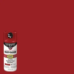 Discount Stops Rust 5-in-1 Spray Paint, Gloss Regal Red, 12 oz Aerosol Can, 6/Carton Arts & Crafts Supplies