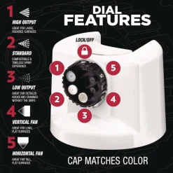 Outlet Stops Rust 5-in-1 Spray Paint, Flat White, 12 oz Aerosol Can, 6/Carton Arts & Crafts Supplies