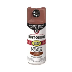 Best Stops Rust 5-in-1 Spray Paint, Rusty Metal, 12 oz Aerosol Can, 6/Carton Arts & Crafts Supplies
