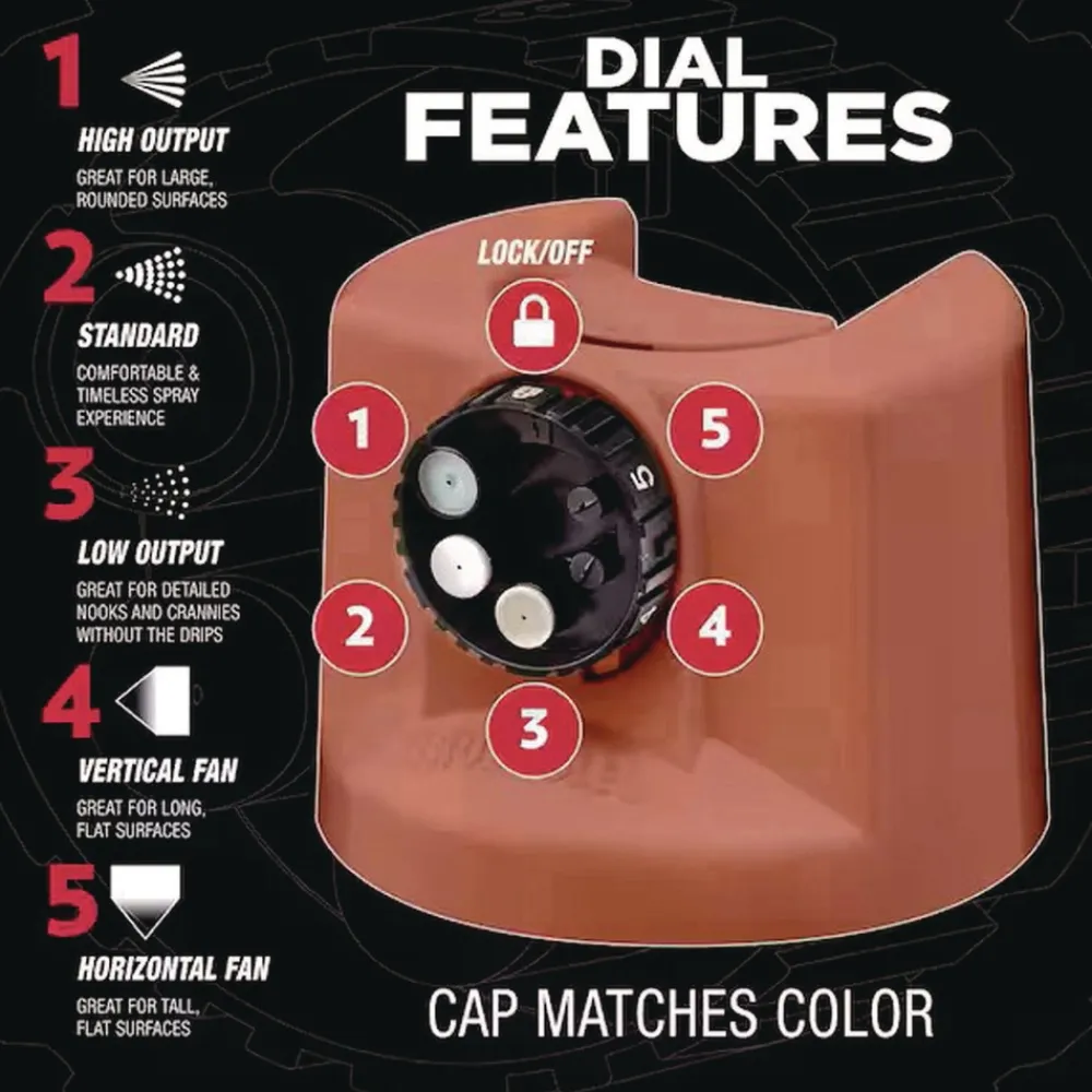 Best Stops Rust 5-in-1 Spray Paint, Rusty Metal, 12 oz Aerosol Can, 6/Carton Arts & Crafts Supplies