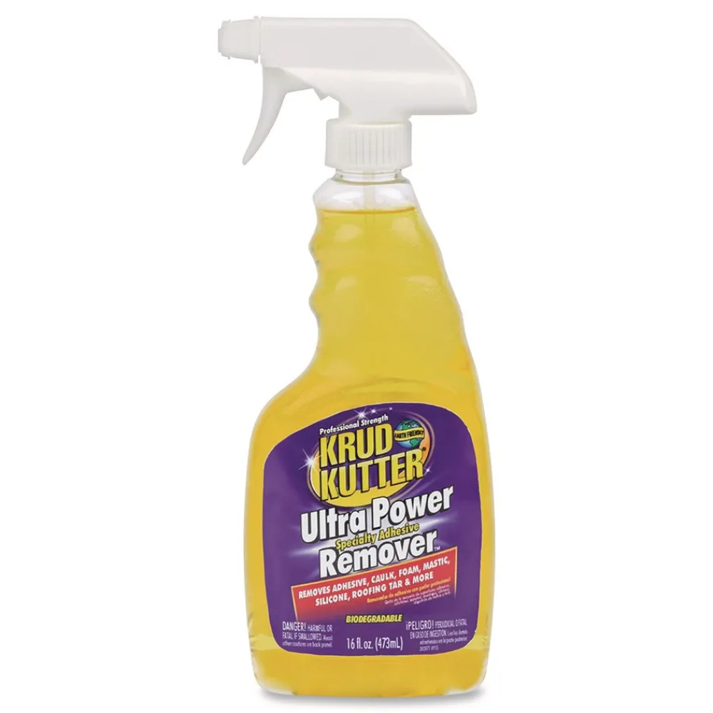 Outlet Ultra Power Specialty Adhesive Remover 16 oz Spray Bottle 6/Carton Cleaning & Janitorial Supplies