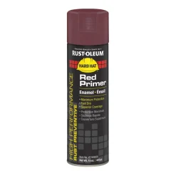Outlet V2169838 Hard Hat 15 oz High Performance V2100 System Enamel Spray Primer - Flat Red (6/Carton) Arts & Crafts Supplies