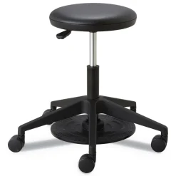 Online 19.25 in. - 24.25 in. Seat Height, Supports Up to 250 lbs., Lab Stool - Black Office Furniture & Lighting