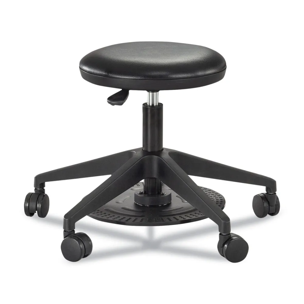 Online 19.25 in. - 24.25 in. Seat Height, Supports Up to 250 lbs., Lab Stool - Black Office Furniture & Lighting
