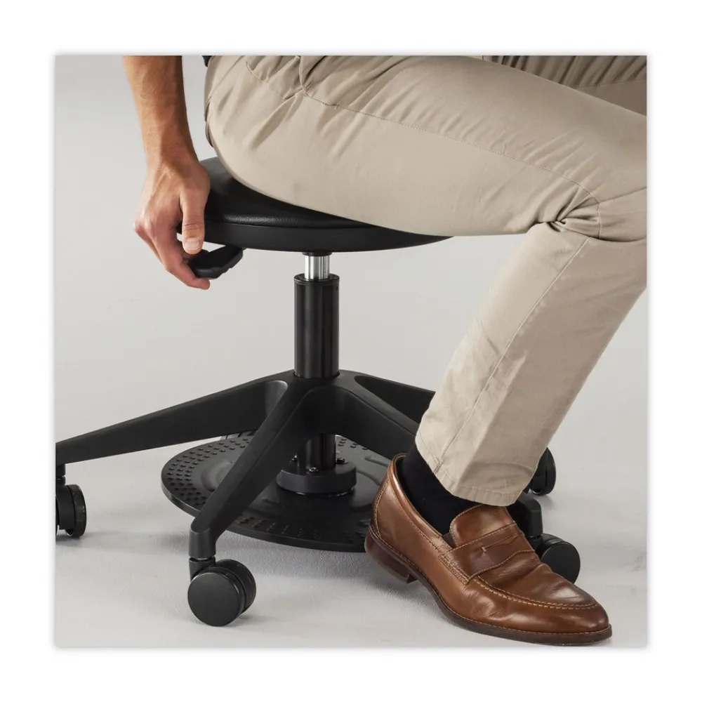 Online 19.25 in. - 24.25 in. Seat Height, Supports Up to 250 lbs., Lab Stool - Black Office Furniture & Lighting
