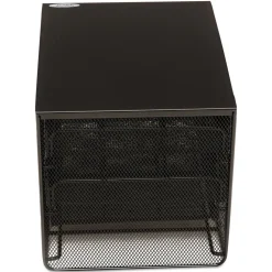 Discount 11.5 in. x 8.25 in. x 8.25 in. 7 Compartments 3 Drawer Hospitality Organizer - Black Desk Accessories & Office Organizers