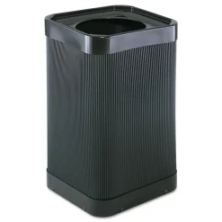Discount At-Your-Disposal 38-Gallon Top-Open Waste Receptacle - Black Trash & Waste Bins