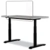 Best 7516CL 47.5 in. x 2.5 in. x 23.5 in. Wellness Panel - Acrylic/Clear Office Furniture & Lighting