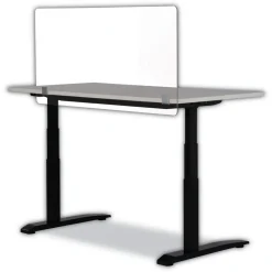 Best 7516CL 47.5 in. x 2.5 in. x 23.5 in. Wellness Panel - Acrylic/Clear Office Furniture & Lighting