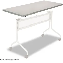 Outlet Impromptu Series Mobile Training Table Top Rectangular 48w X 24d Gray Office Furniture & Lighting