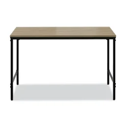 Hot Simple 45.5 in. x 23.5 in. x 29.5 in. Work Desk - Walnut Office Furniture & Lighting