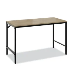 Hot Simple 45.5 in. x 23.5 in. x 29.5 in. Work Desk - Walnut Office Furniture & Lighting