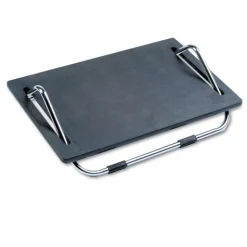 Hot 18.5w x 11.5d x 5h Ergo-Comfort Adjustable Footrest - Black Office Furniture & Lighting