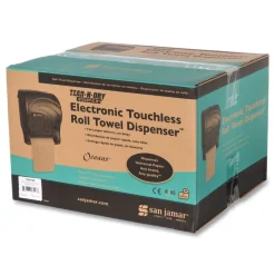 Clearance 11.75 in. x 9.13 in. x 14.44 in. Tear-N-Dry Essence Touchless Towel Dispenser - Black Pearl Paper & Dispensers