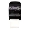 Online 11.75 in. x 9 in. x 15.5 in. Electronic Touchless Roll Towel Dispenser - Black Pearl Paper & Dispensers
