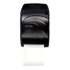 Online 11.75 in. x 9 in. x 15.5 in. Electronic Touchless Roll Towel Dispenser - Black Pearl Paper & Dispensers