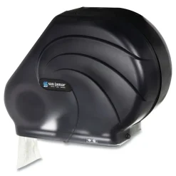 Outlet Oceans Reserva 16.75 in. x 5.5 in. x 12.25 in. Jumbo Tissue Dispenser with Stub - Black Pearl Paper & Dispensers