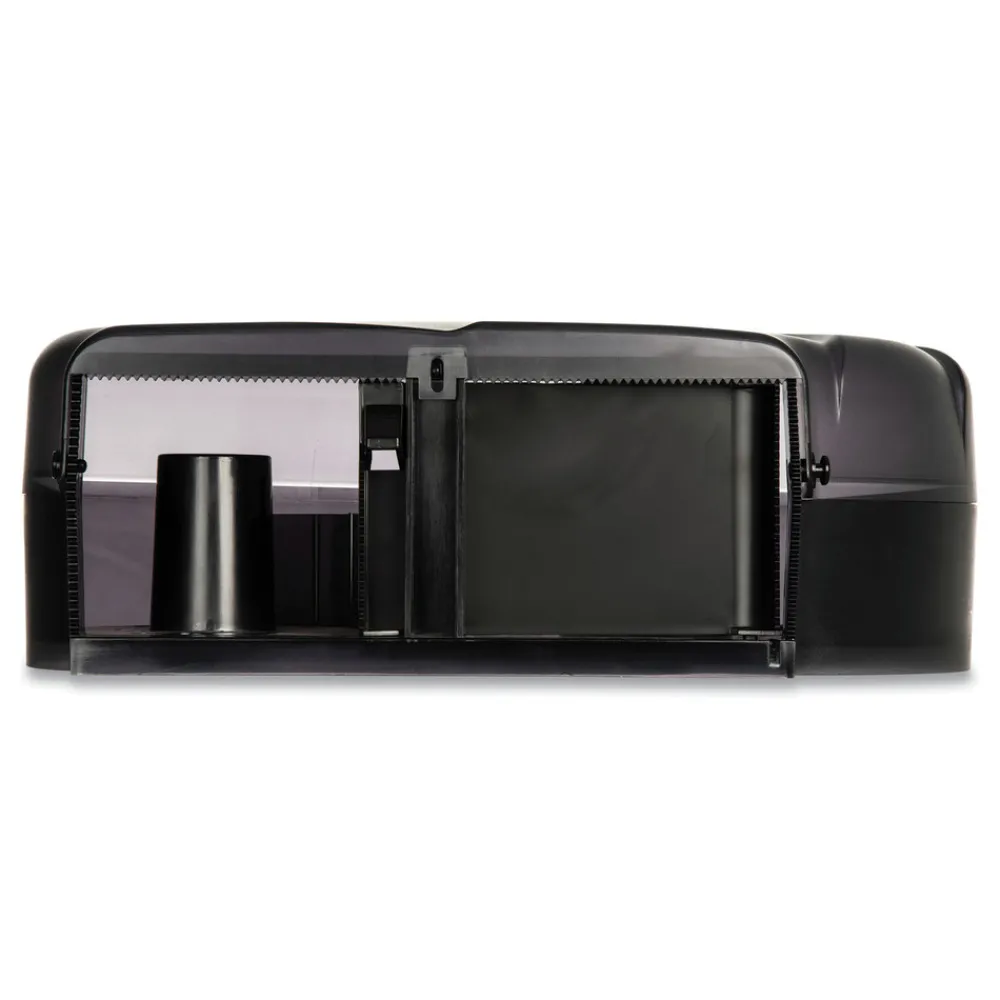 Outlet Oceans Reserva 16.75 in. x 5.5 in. x 12.25 in. Jumbo Tissue Dispenser with Stub - Black Pearl Paper & Dispensers