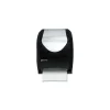 Sale T1370BKSS 16.75 in. x 10 in. x 12.5 in. Tear-N-Dry Touchless Roll Towel Dispenser - Black/Silver Paper & Dispensers