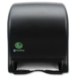 Best T8000REBK 9.1 in. x 14.4 in. x 11.8 in. Ecological Automatic Towel Dispenser - Black Paper & Dispensers