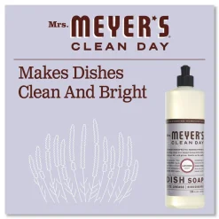 370041 16 oz. Bottle Dish Soap - Lavender Scent (6/Carton) Cleaning & Janitorial Supplies