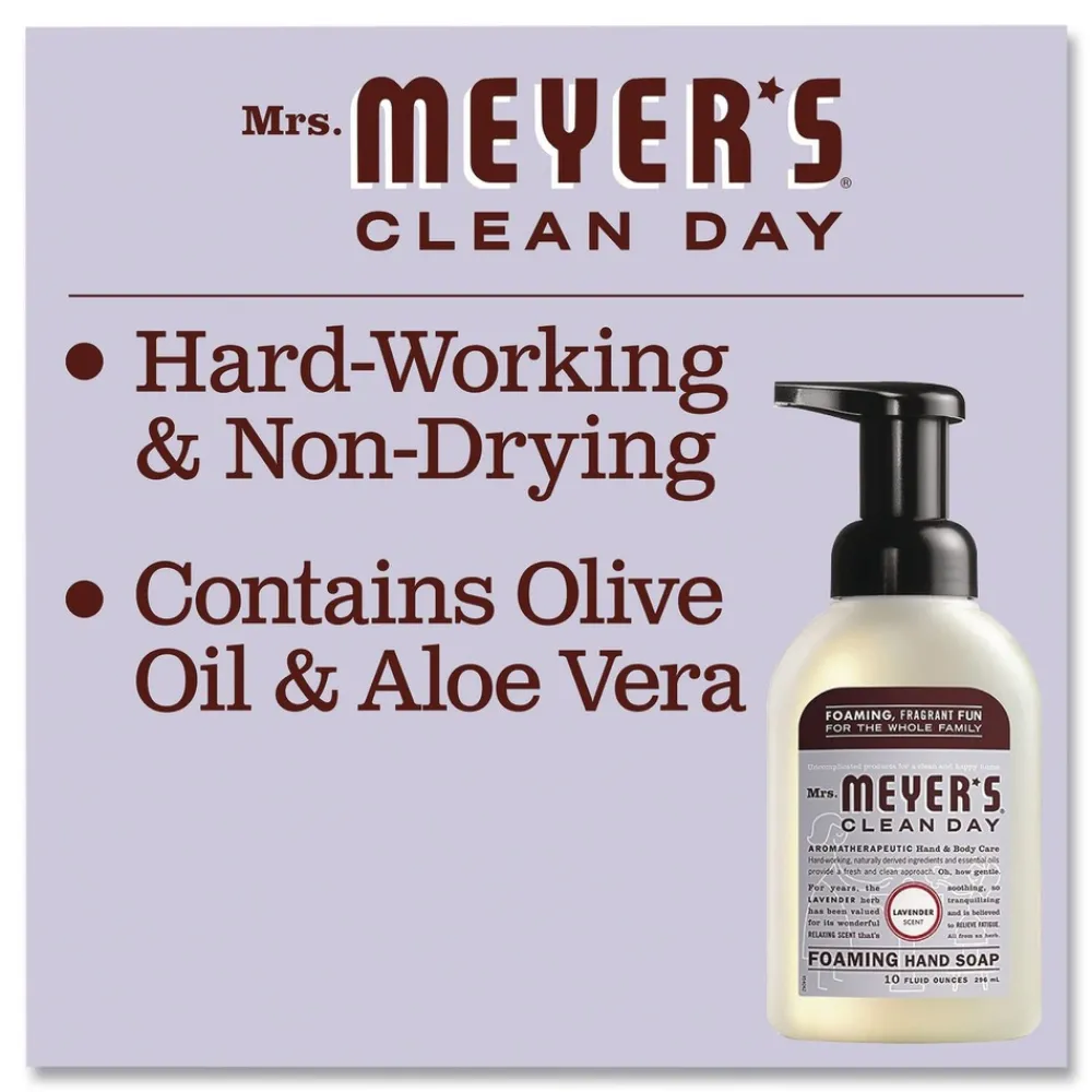 Hot 10 oz Clean Day Foaming Hand Soap - Lavender (4/Carton) Skin Care & Personal Hygiene