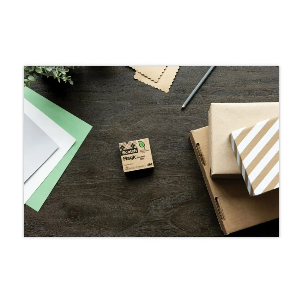Sale 0.75 in. x 75 ft. 1 in. Core Magic Greener Tape - Clear (10/Pack) Tapes & Adhesives