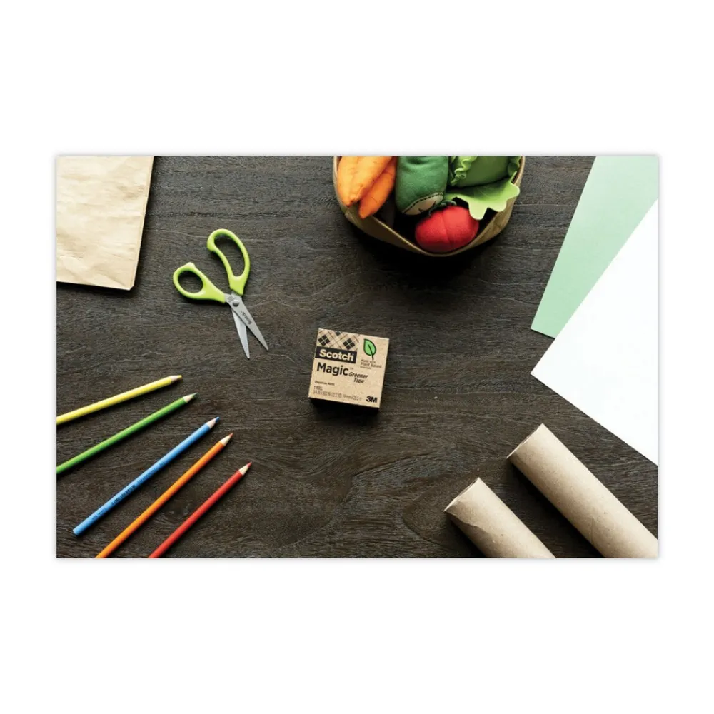 Sale 0.75 in. x 75 ft. 1 in. Core Magic Greener Tape - Clear (10/Pack) Tapes & Adhesives