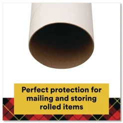 Sale Mailing Tube 24-in Long 2-in Diameter White 12/Carton Mailing, Packing & Shipping