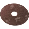 New 20 in. Surface Preparation Pads - Maroon (10/Carton) Cleaning & Janitorial Supplies