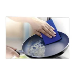 3 x 6 Non-Scratch Scour Pads - Blue (10/Carton) Cleaning & Janitorial Supplies
