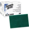 Outlet 6 in. x 9 in. Heavy-Duty Scouring Pad - Green (12/Pack, 3 Packs/Carton) Cleaning & Janitorial Supplies