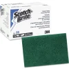 New 6 x 9 Heavy-Duty Scouring Pad - Green (1-Dozen) Cleaning & Janitorial Supplies