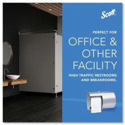 Online 09606 7 1/10 in. x 10 1/10 in. x 6 2/5 in. Pro Coreless SRB Stainless Steel Tissue Dispenser Paper & Dispensers