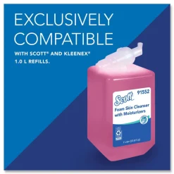 Discount 92145 5 in. x 5.25 in. x 8.38 in. 1000 mL Essential Manual Skin Care Dispenser - Black Skin Care & Personal Hygiene