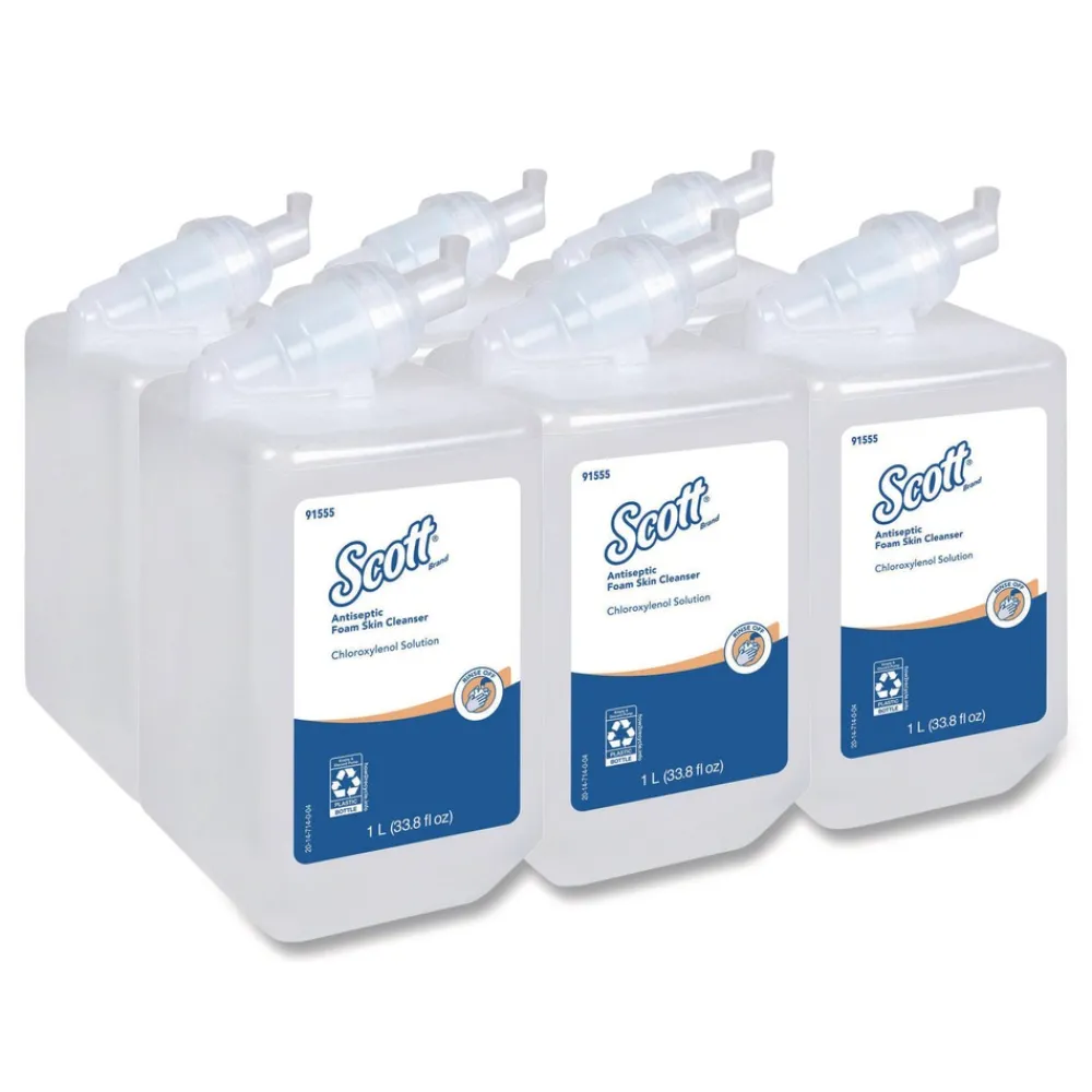 91555 1000 ml Unscented Control Antiseptic Foam Skin Cleanser Refill (6/Carton) Skin Care & Personal Hygiene