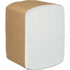 Discount 12 in. x 17 in. 1-Ply Full-Fold Dispenser Napkins - White (6000/Carton) Paper & Dispensers