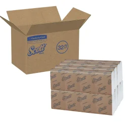 Sale 12 in. x 7 in. 1-Ply Low-Fold Dispenser Napkins - White (8000/Carton) Paper & Dispensers