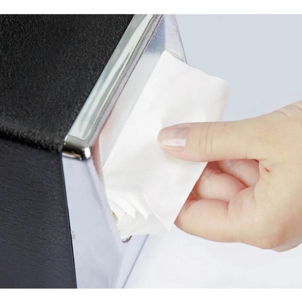 Sale 12 in. x 7 in. 1-Ply Low-Fold Dispenser Napkins - White (8000/Carton) Paper & Dispensers