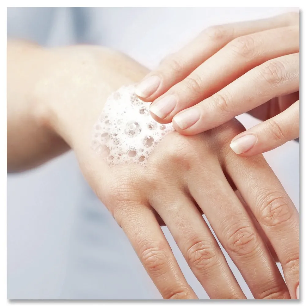 1200 mL Essential Alcohol-Free Foam Hand Sanitizer - Unscented (2/Carton) Skin Care & Personal Hygiene