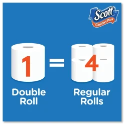 New ComfortPlus 1-Ply Septic Safe Mega Roll Toilet Paper - White (24/Carton) Paper & Dispensers