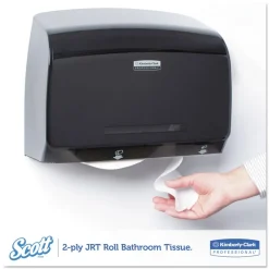 Sale Essential 3.55 in. x 2000 ft. 2-Ply Septic Safe JRT Extra Long Bathroom Tissue - White (6 Rolls/Carton) Cleaning & Janitorial Supplies