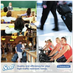 Sale Essential 3.55 in. x 2000 ft. 2-Ply Septic Safe JRT Extra Long Bathroom Tissue - White (6 Rolls/Carton) Cleaning & Janitorial Supplies